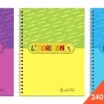 Cahier L’horizon 240 Pages Petits Carreaux – Grand Format A4